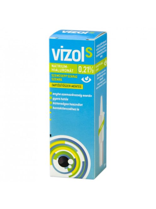 VIZOL S 0,21% oldatos szemcsepp száraz szemre 10 ml