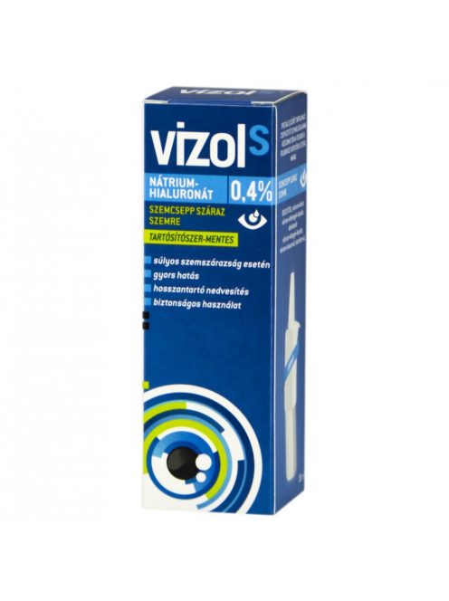 VIZOL S 0,4% oldatos szemcsepp száraz szemre 10 ml