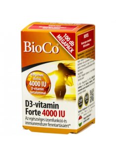 BIOCO D3-VITAMIN FORTE 4000 IU tabletta 100 db