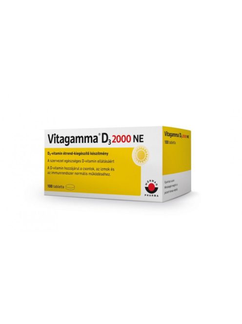 VITAGAMMA D3-VITAMIN 2000NE tabletta 100 db