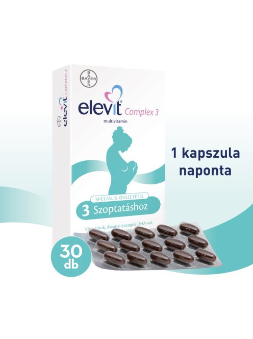 ELEVIT COMPLEX 3 lágyzselatin kapszula szoptatáshoz  30 db