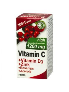   DR. CHEN 1200 mg C-VITAMIN + D3 + CINK + CSIPKEBOgYÓ + ACEROLA filmtabletta 105 db