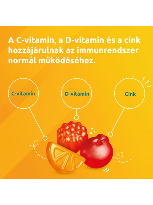 SUPRADYN IMMUNE KIDS gumivitamin 100 db