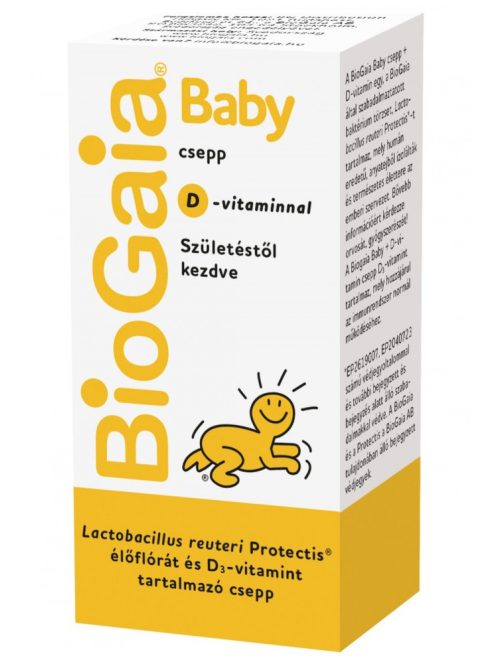 BIOGAIA BABY+D3-VITAMIN csepp 5 ml