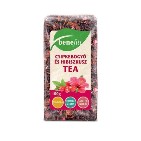 Interherb Benefitt Tea Csipkebogyó - Hibiszkusz 100g